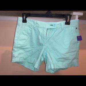 Teal shorts
